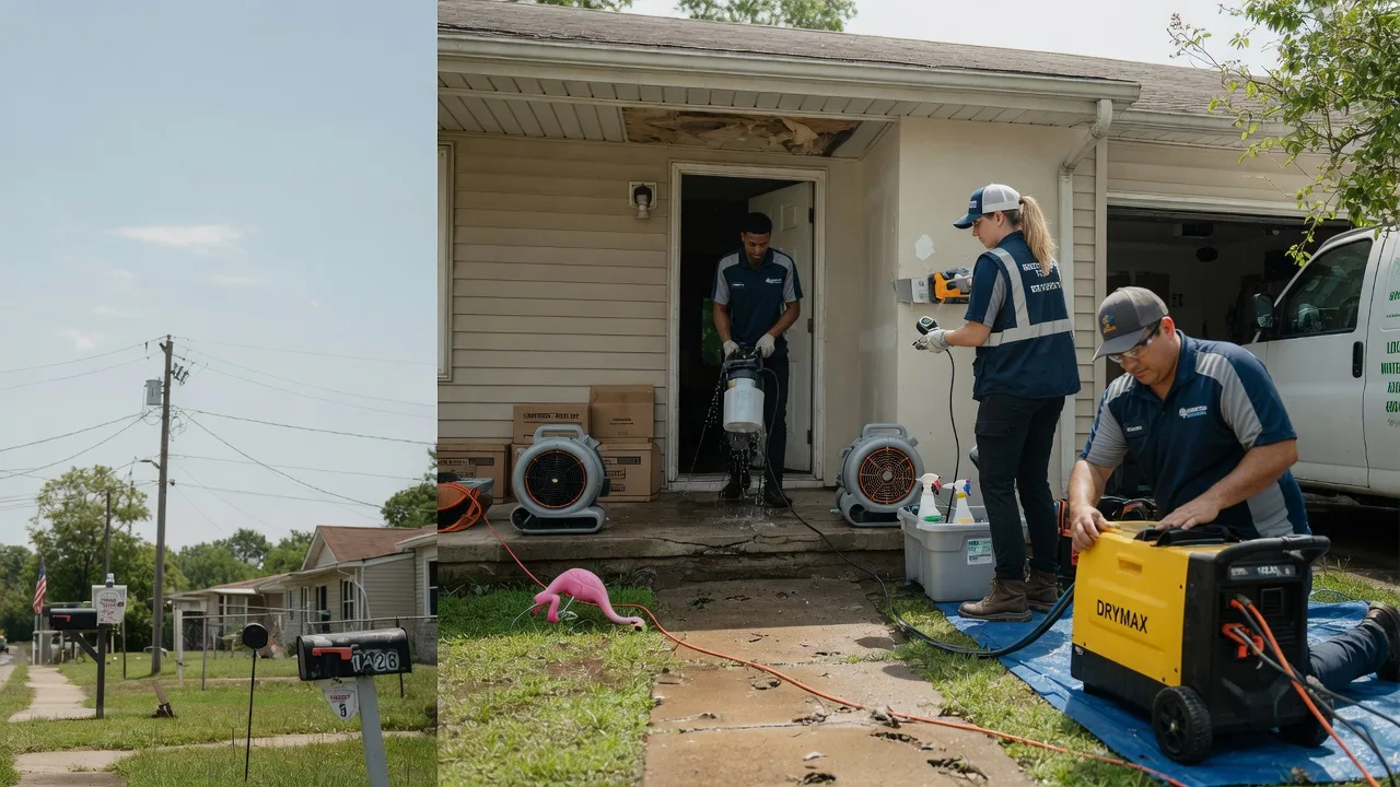Storm Damage Water Removal in New Windsor, IL near me
